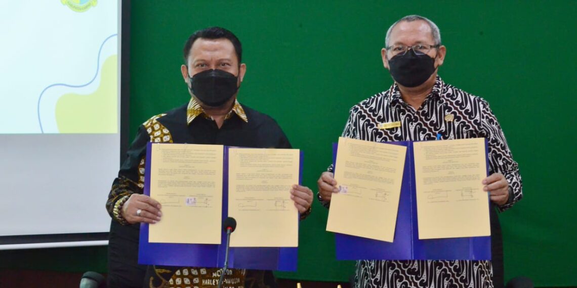Bupati Kampar Teken MoU dengan STPN Yogyakarta