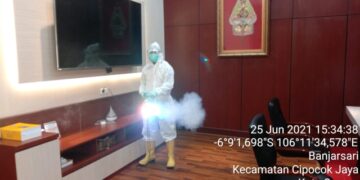 Polda Banten Gencar Perangi Penyebaran Covid-19