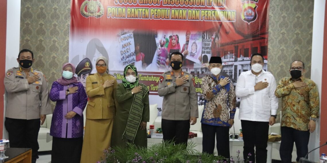 Polda Banten Ikrar Bersama Peduli Anak dan Perempuan