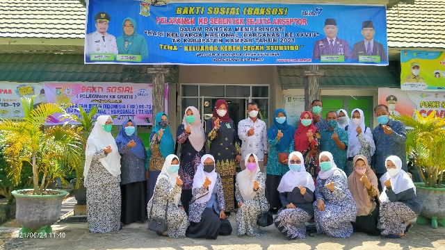 Pemasangan Implan Di Puskesmas Salo Lebihi Target