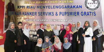 KPPI Riau dan BPJS Gelar Pap Smear Gratis