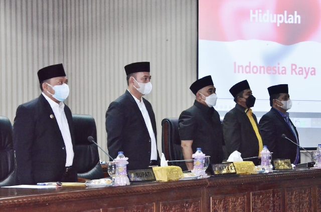 DPRD Kampar Ketuk Palu Setujui Perubahan APBD 2021
