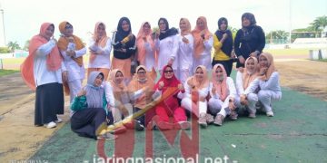 DWP Setda Senam Bersama