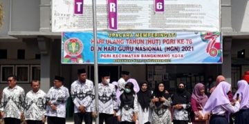 SMANSA Bangkinang Kota Rayakan HUT PGRI
