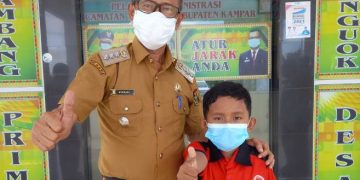 Camat Apresiasi Pecatur Junior Asal Tambang Masuk 10 Besar Nasional