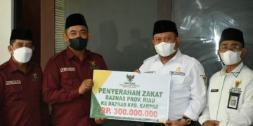 Kampar Dapat Bantuan Zakat Produktif dari Baznas Riau