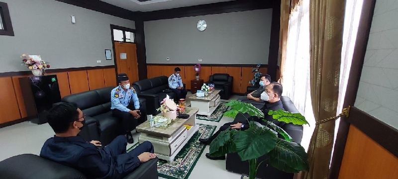 Kepala Rupbasan Silaturahmi ke PN Bangkinang