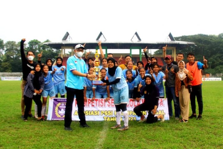 Suwanda Putri Juara Kompetisi Sepakbola Wanita 2021