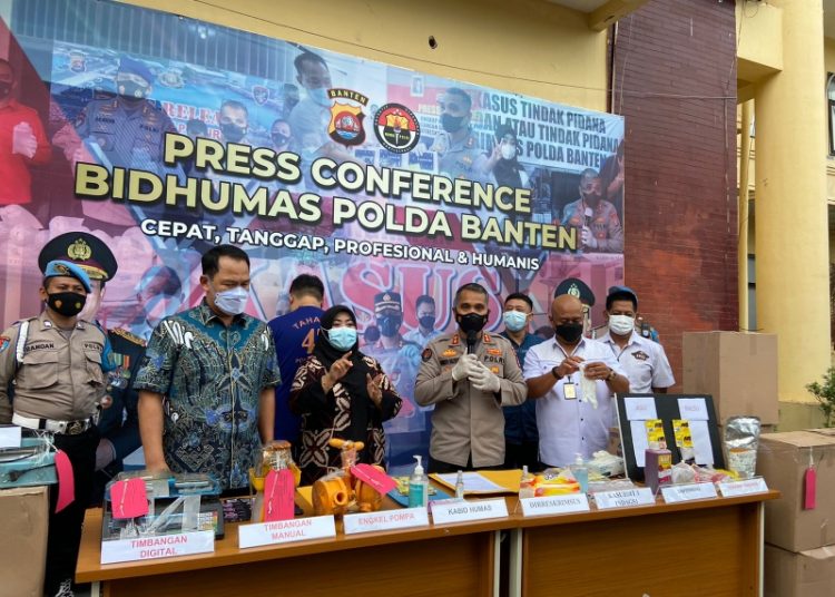 Polda Banten Ungkap Kasus Korupsi 2021 Negara Alami Kerugian 15 Miliar