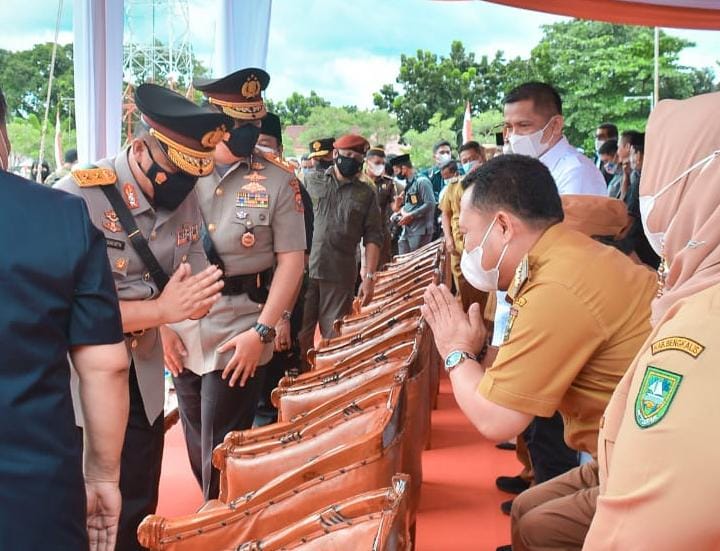 Bupati Kampar siap bersinergi dengan Kapolda Riau yang baru