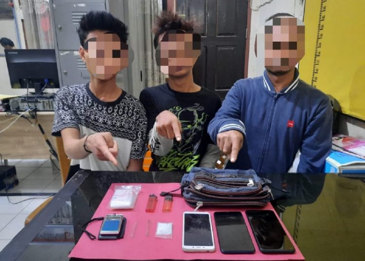 Dalam Sehari Enam Pengedar Sabu Ditangkap Satres Narkoba Polres Kampar