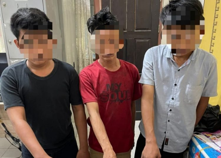 Tiga Bandar Narkoba Warga Desa Kubang Jaya Ditangkap Satres Narkoba Polres Kampar