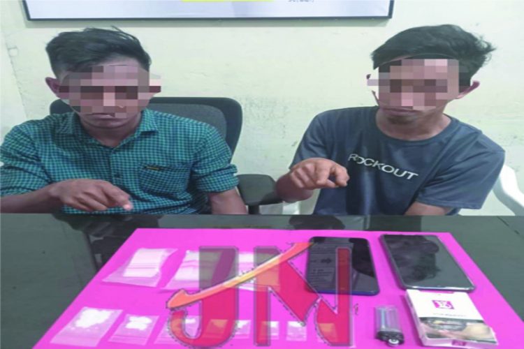 Dua Orang Warga Sipungguk Digelandang ke Mapolres Kampar