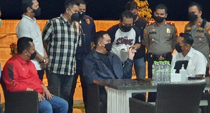 Bupati dan Kapolda Riau Tinjau Persiapan Lokasi Kunjungan Kapolri ke Kampar