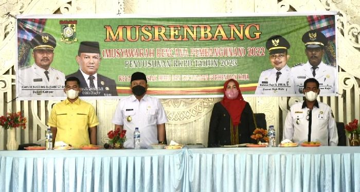 Catur Minta Camat dan Kades Pahami Arti Penting Musrenbang