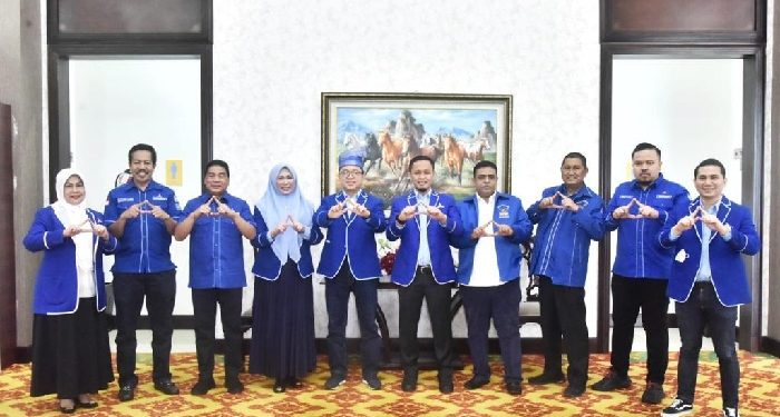 AHY Lantik 121 Pengurus DPD Partai Demokrat Provinsi Riau
