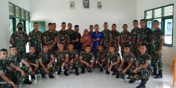 PWI Kampar Bekali Prajurit Yonif 132 BS Ilmu Jurnalistik