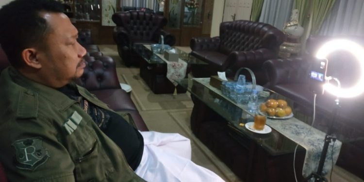 Bupati Kampar Targetkan Vaksin 500 sampai 1000 Orang Setiap Hari