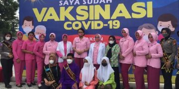 Forum Anak Kampar Ikuti Vaksinasi Massal se-Indonesia