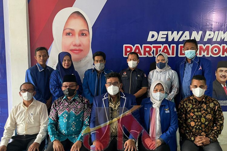 KPU Kampar Konsolidasi ke Partai Demokrat dan PKB untuk Kesuksesan Pemilu 2024