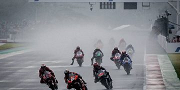 Hujan Mengguyur Sirkuit Jelang Balapan MotoGP Mandalika 2022