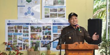 Husni Merza Resmikan Kilang Sagu Mini di Kampung Bunsur Sungai Apit