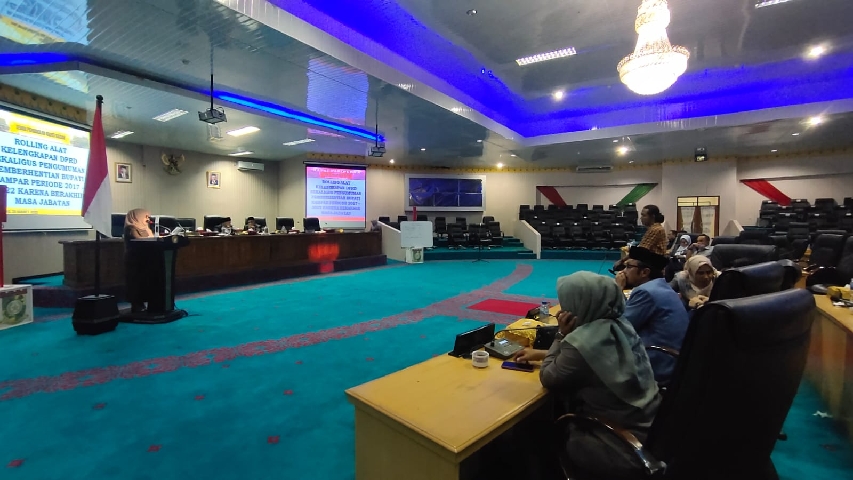 DPRD Kampar Sahkan Rolling Jabatan AKD