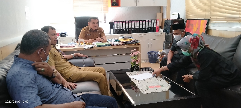DPRD Sawahlunto sharing informasi ke DPRD Kampar