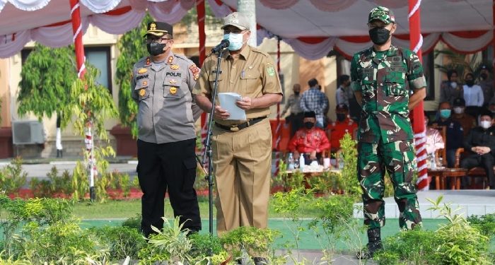 Bupati Siak Pimpin Apel Siaga Darurat Bencana Karhutla