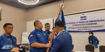 Ardo Dipercaya Kembali Pimpin Demokrat Kampar