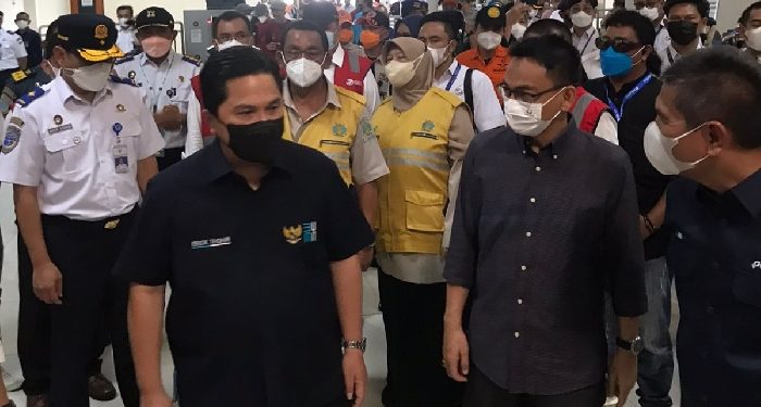 Ombudsman RI dan Menteri BUMN Tinjau Mudik Gratis