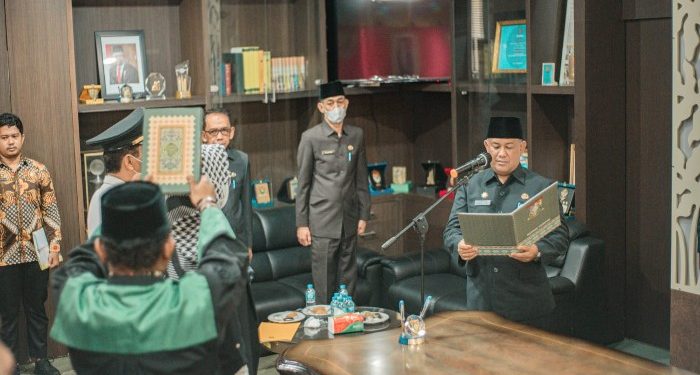 Dalam Sehari 22 Pejabat di Kampar Dilantik dan Dikukuhkan Bertahap