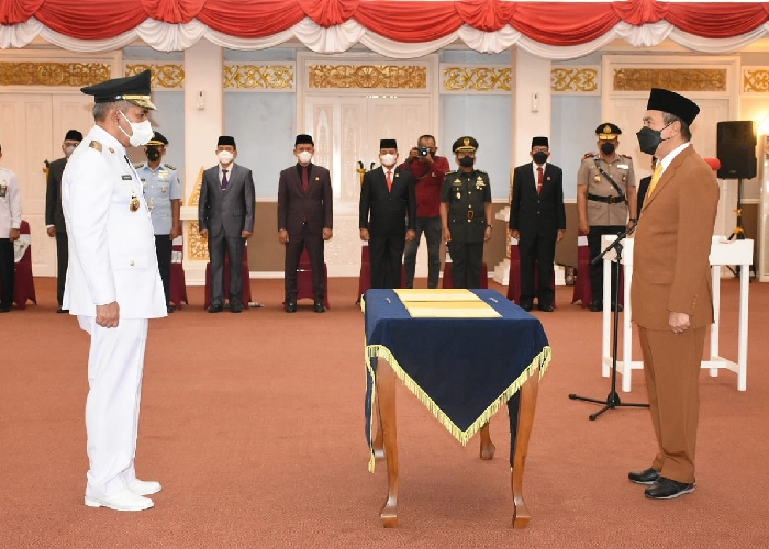 Gubernur Riau Tekankan Kamsol Harus Tinggal Di Rumah Dinas Bupati Kampar