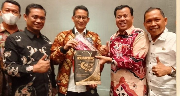 Plt. Bupati Kuansing Paparkan Potensi Wisata Dihadapan Menparekraf