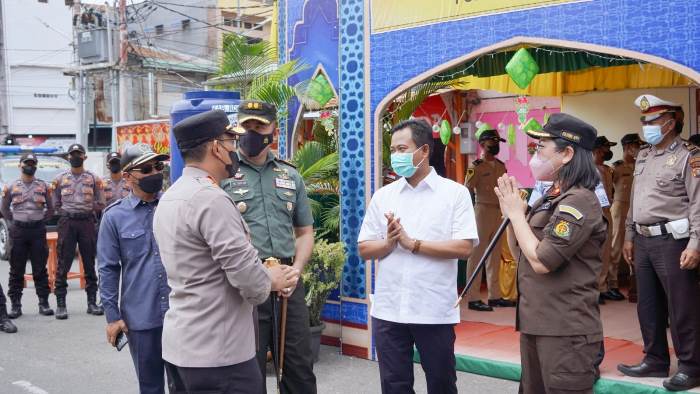 Wabup Rohil Cek Pos Pengamanan Lebaran