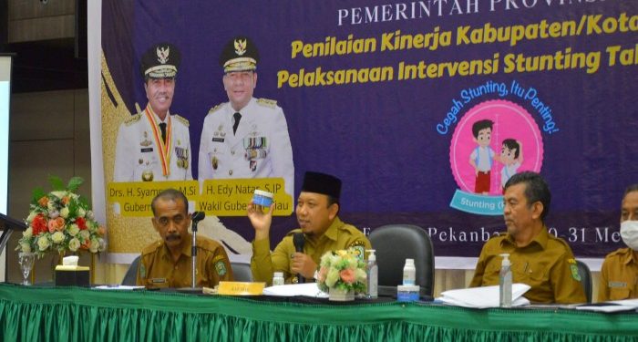 Siak Juara 1 Penilaian Kinerja Stunting dan Kategori Inovatif Tingkat Provinsi
