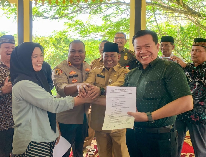 Konflik Hermayalis dan Yuslianti Berakhir Damai