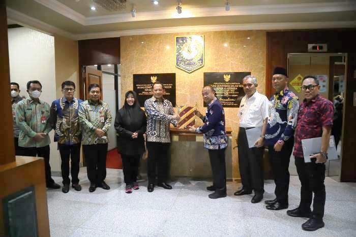 Pj. Bupati Kampar Temui Mendagri
