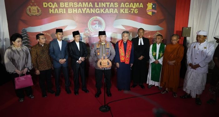 Polri Gelar Doa Lintas Agama untuk Indonesia yang Lebih Baik