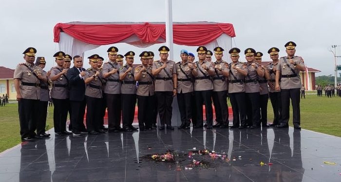 191 Siswa Calon Bintara Polri Ikuti Upacara