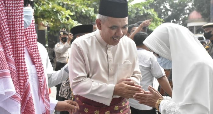 Jamaah Haji kloter 04 BTH Tiba di Bangkinang Kota