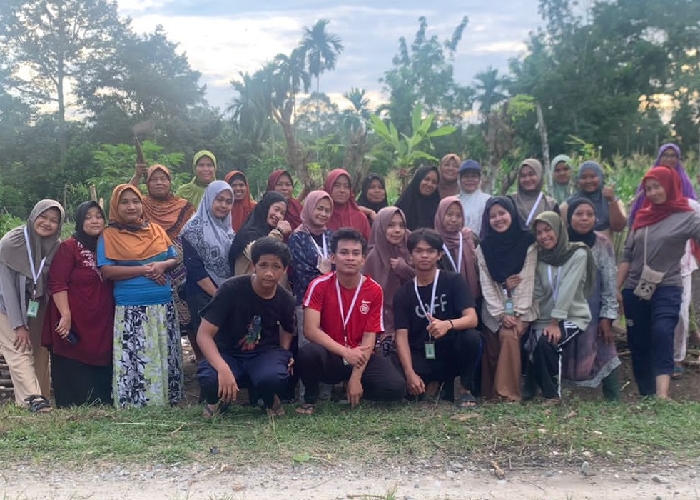 Mahasiswa KKN UNRI Galakkan Program Ketahanan Pangan