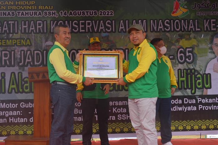 Dua Kali Kota Siak Raih Penghargaan Kota Bersih