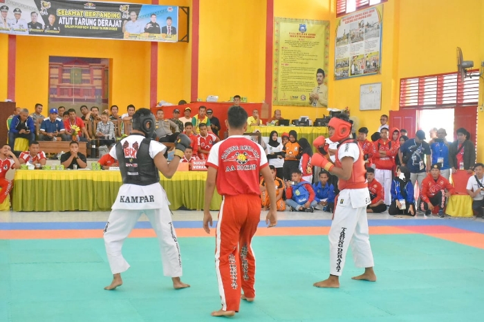 Atlet Tarung Derajat Kampar Bawa Satu Medali Emas Dan Empat Perunggu