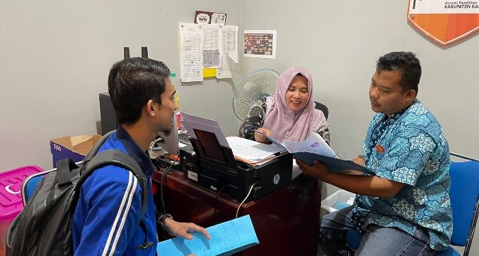 KPU Kampar Tetap Melayani di Hari Libur Akhir Pekan dan Natal