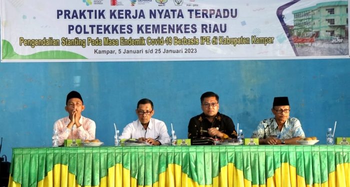 Kadis Kesehatan Kampar Terima PKN Poltekkes Riau