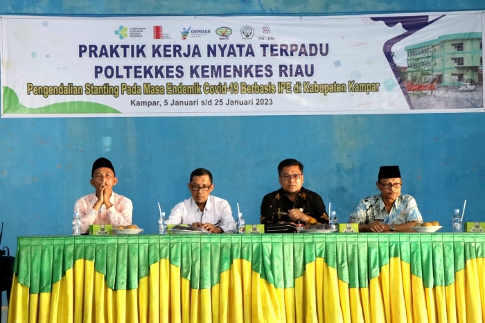 Kadis Kesehatan Kampar Terima PKN Poltekkes Riau