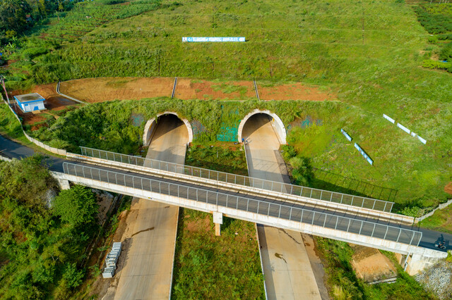 Terowongan Tol Di Sumatera Separoh Panjang Terowongan Tiantashan di China
