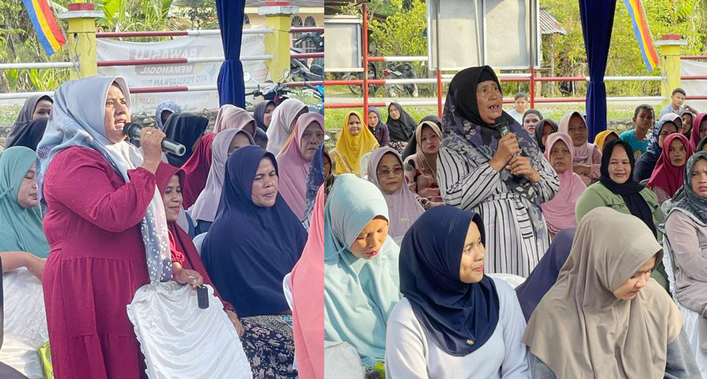 Reses Juswari di Desa Lubuk Agung Kecamatan XIII Koto Kampar