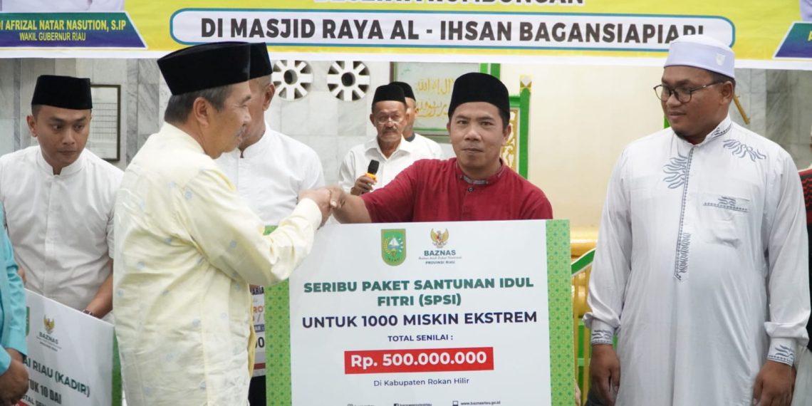 Gubernur Riau Syamsuar Safari Ramadhan di Kampung Masa Kecilnya Dulu